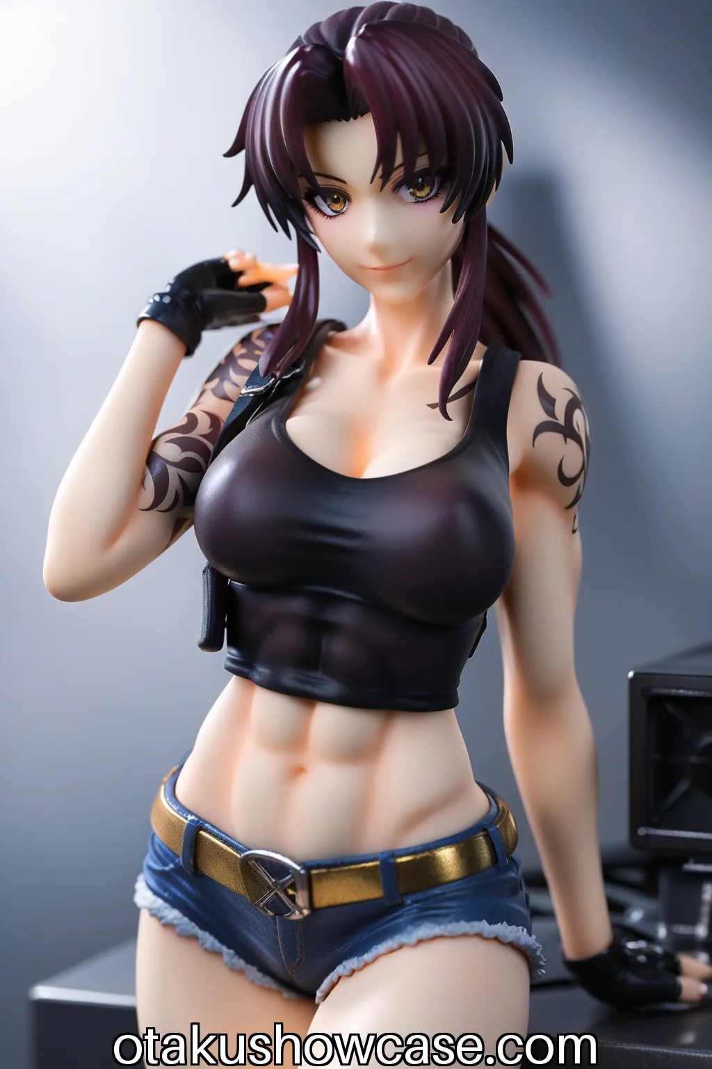 🌸🔥Revy from 🌃Black Lagoon🔥💖 Aesthetic PVC Figure!